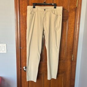 Lululemon Men's Tan Pants Size 35